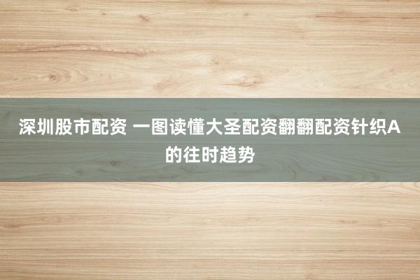 深圳股市配资 一图读懂大圣配资翻翻配资针织A的往时趋势